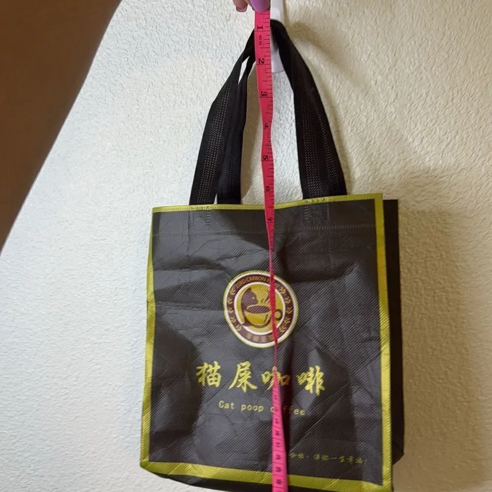 Cat Poop Coffee small tote bag